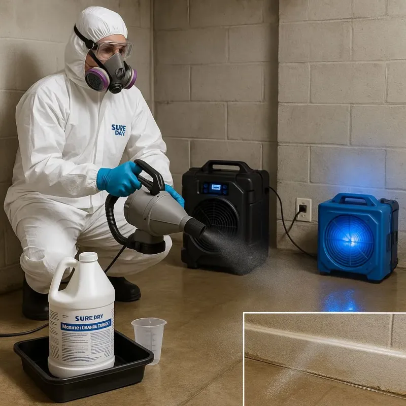 Sanitization and Odor Removal process in Rio Bravo, TX
