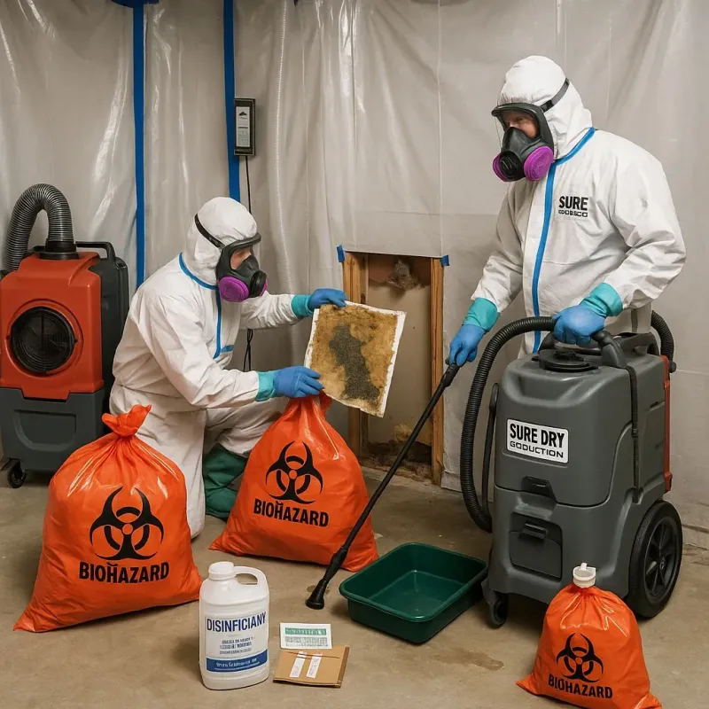 Contaminated Water Handling Protocols process in Rio Bravo, TX
