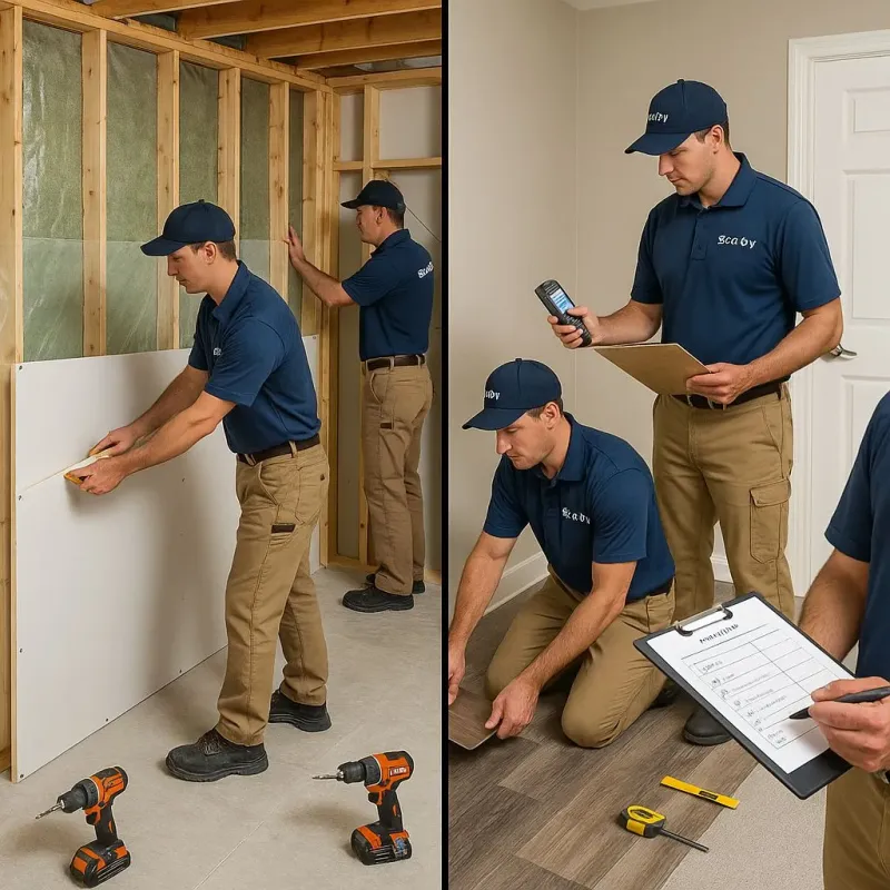 Repairs and Reconstruction process in Rio Bravo, TX